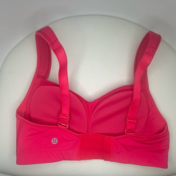 LULULEMON Pink Sports Bra. NWOT. Never worn. 32D - Picture 2 of 5